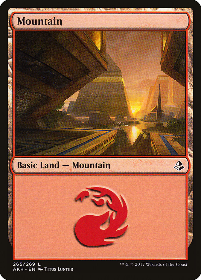 Mountain (265) [Amonkhet] | Yard's Games Ltd