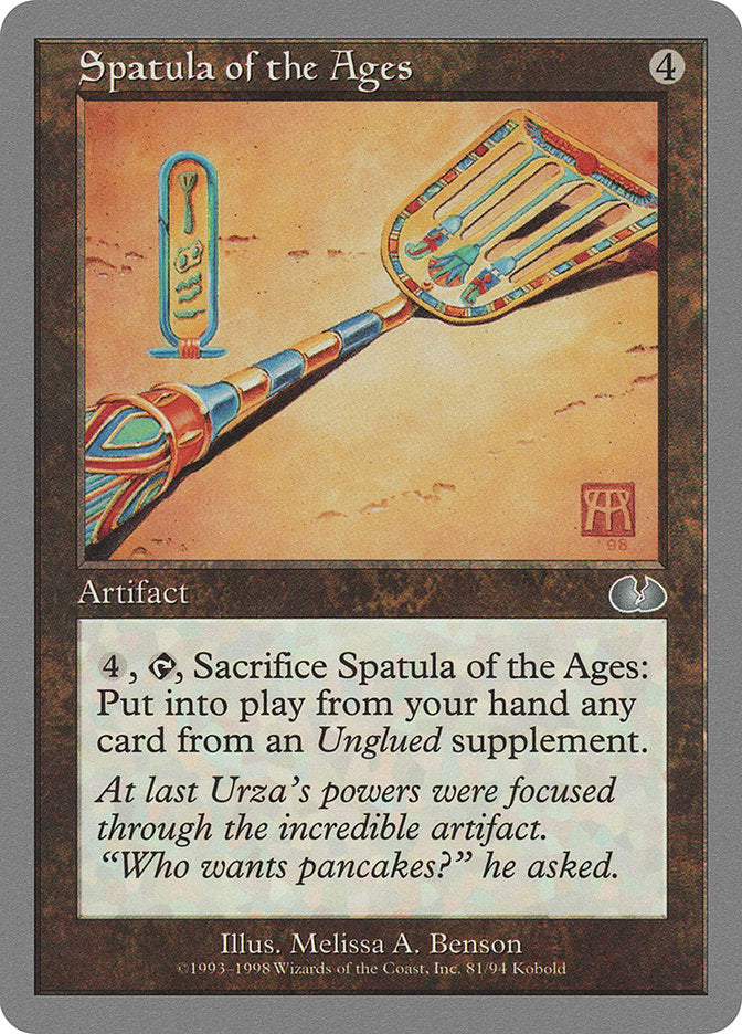 Spatula of the Ages [Unglued] | Yard's Games Ltd