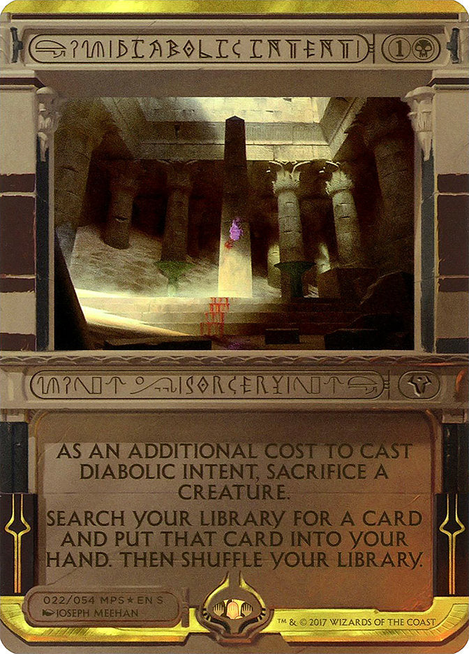 Diabolic Intent (Invocation) [Amonkhet Invocations] | Yard's Games Ltd