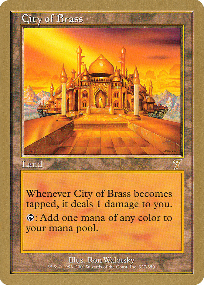 City of Brass (Jan Tomcani) [World Championship Decks 2001] | Yard's Games Ltd