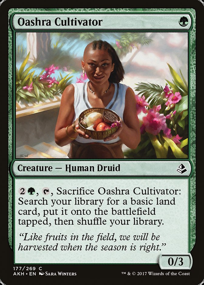 Oashra Cultivator [Amonkhet] | Yard's Games Ltd