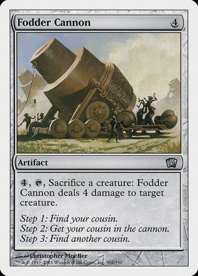 Fodder Cannon [Eighth Edition] | Yard's Games Ltd