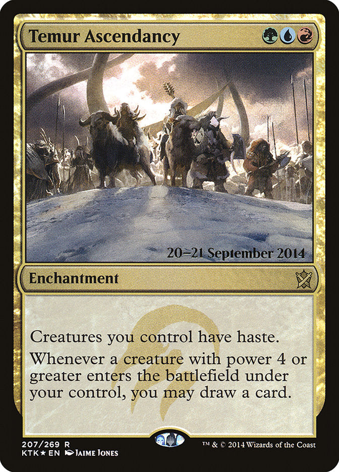 Temur Ascendancy [Khans of Tarkir Prerelease Promos] | Yard's Games Ltd