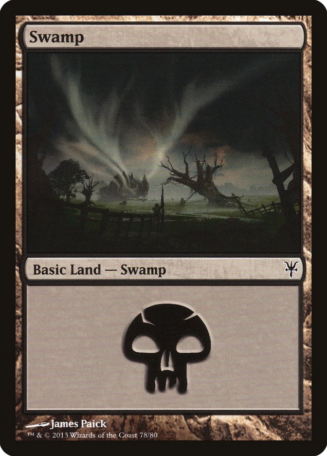 Swamp (78) [Duel Decks: Sorin vs. Tibalt] | Yard's Games Ltd