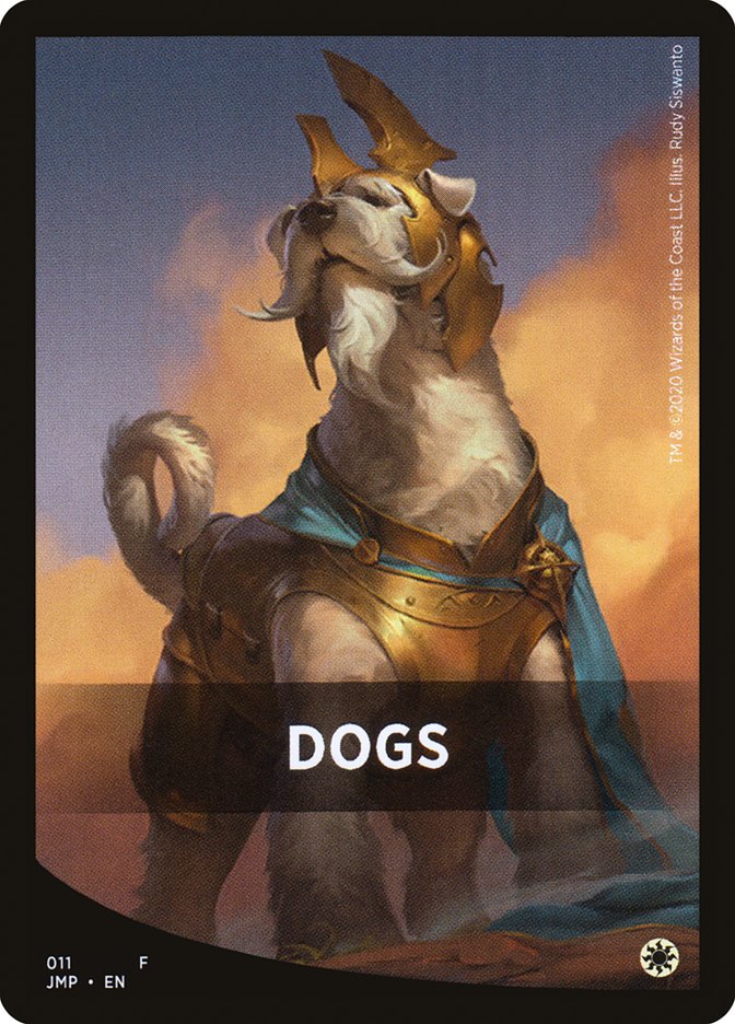 Dogs Theme Card [Jumpstart Front Cards] | Yard's Games Ltd