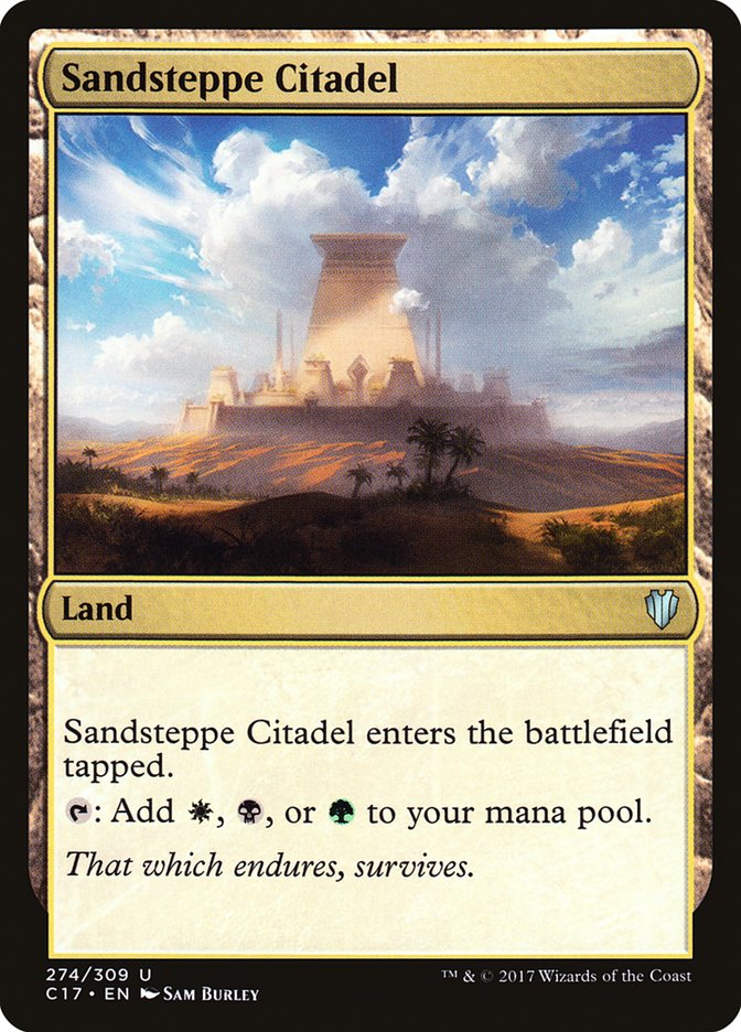 Sandsteppe Citadel [Commander 2017] | Yard's Games Ltd
