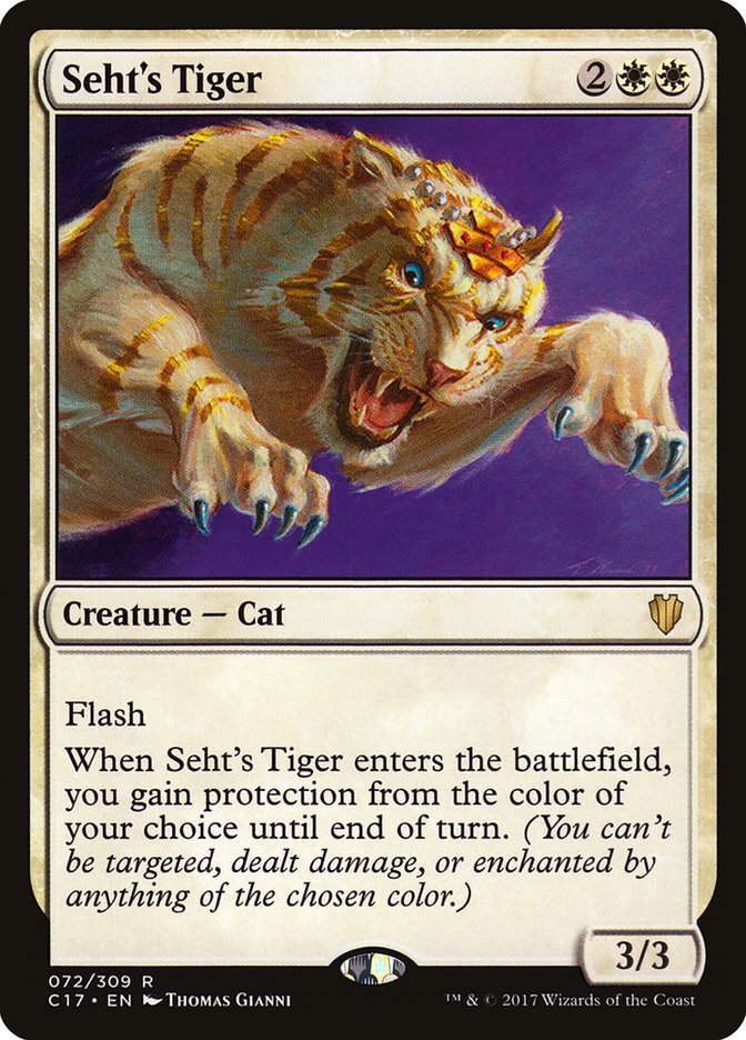 Seht's Tiger [Commander 2017] | Yard's Games Ltd