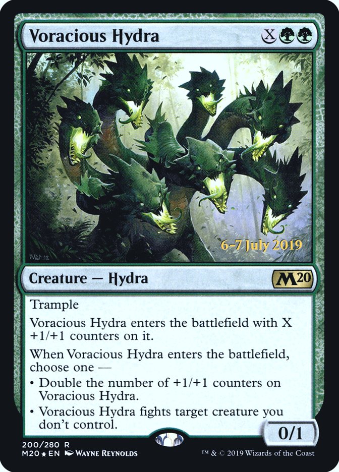 Voracious Hydra [Core Set 2020 Prerelease Promos] | Yard's Games Ltd