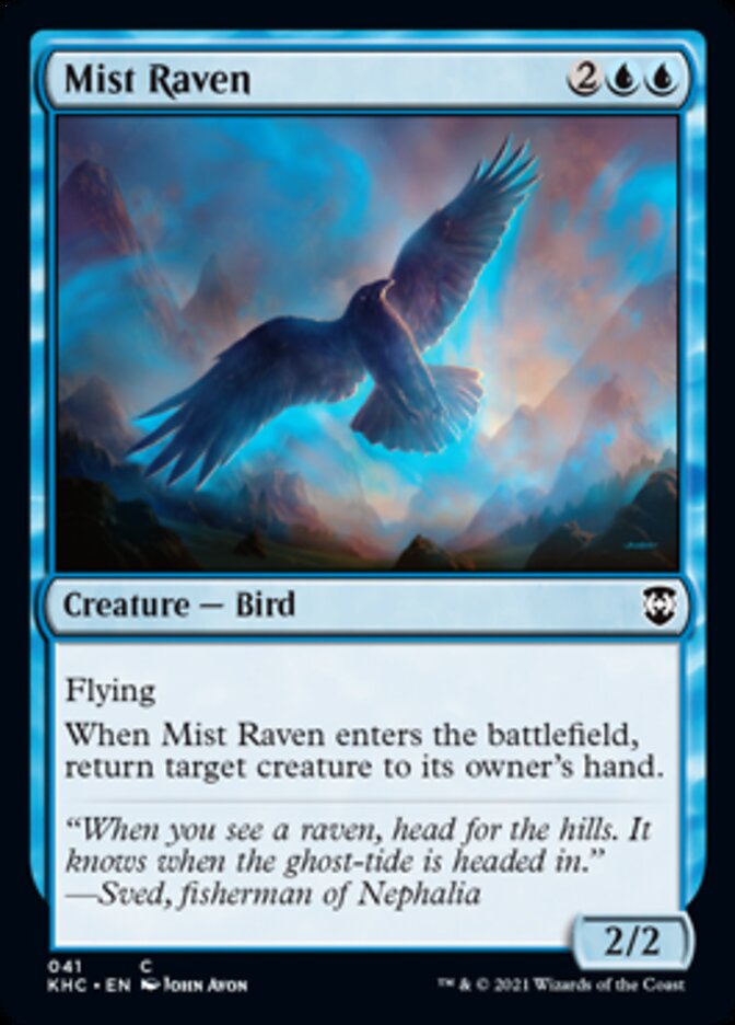 Mist Raven [Kaldheim Commander] | Yard's Games Ltd