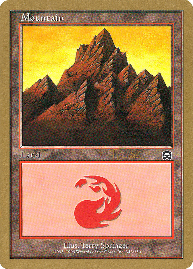 Mountain (jt343) (Jan Tomcani) (MMQ) [World Championship Decks 2001] | Yard's Games Ltd