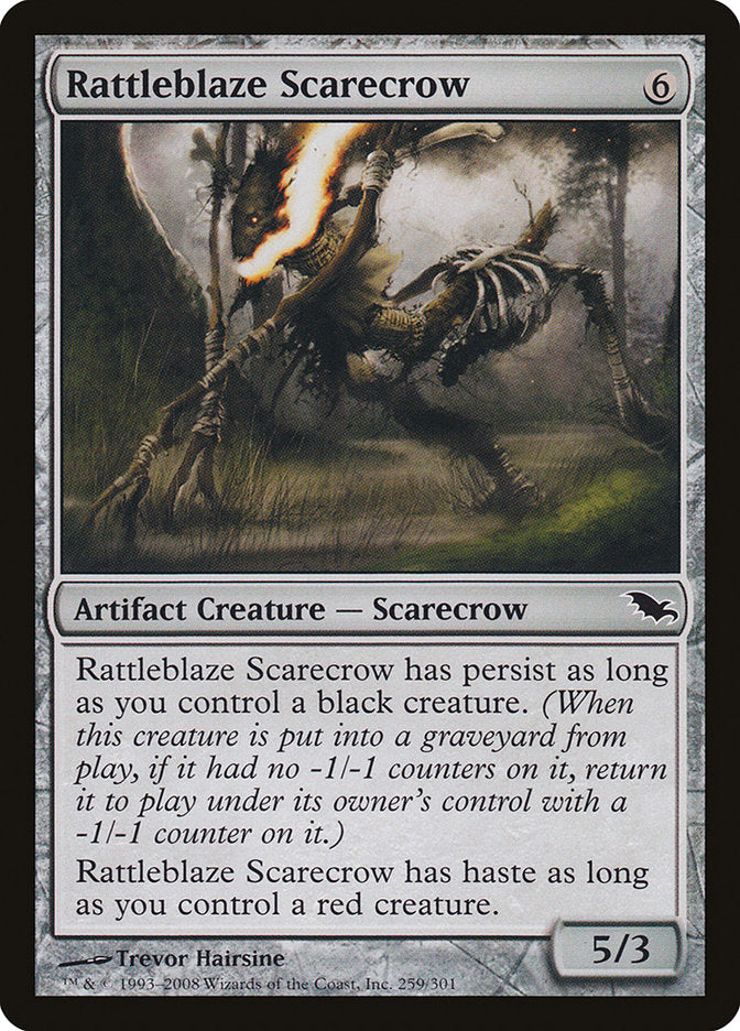 Rattleblaze Scarecrow [Shadowmoor] | Yard's Games Ltd