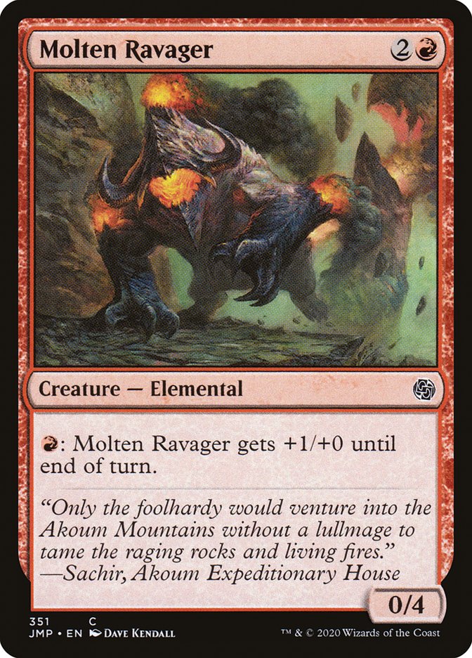 Molten Ravager [Jumpstart] | Yard's Games Ltd