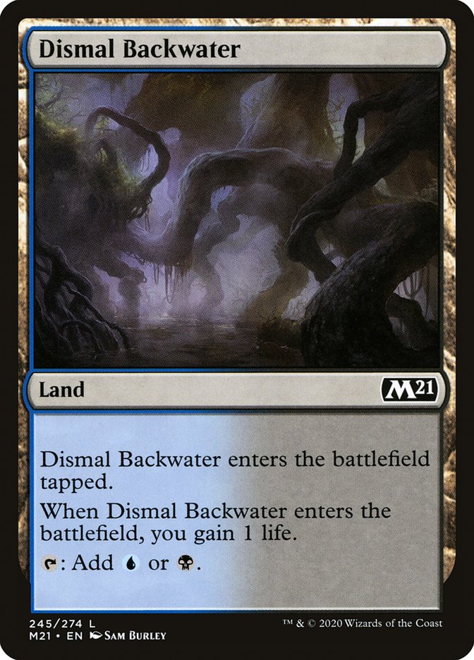 Dismal Backwater [Core Set 2021] | Yard's Games Ltd