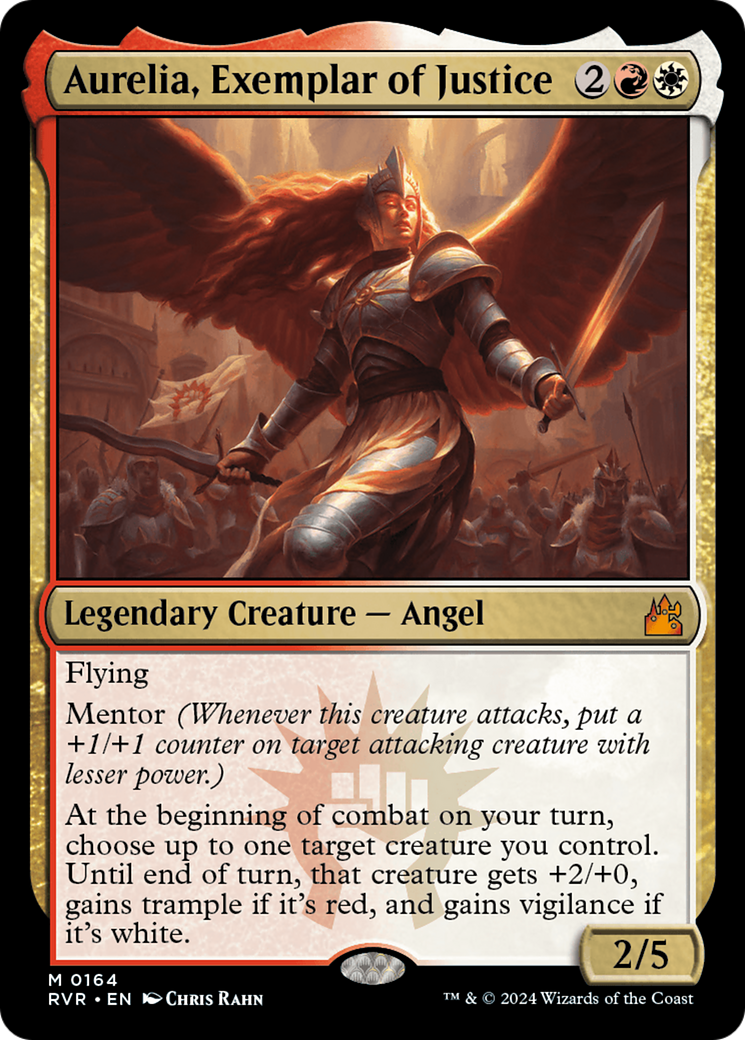 Aurelia, Exemplar of Justice [Ravnica Remastered] | Yard's Games Ltd