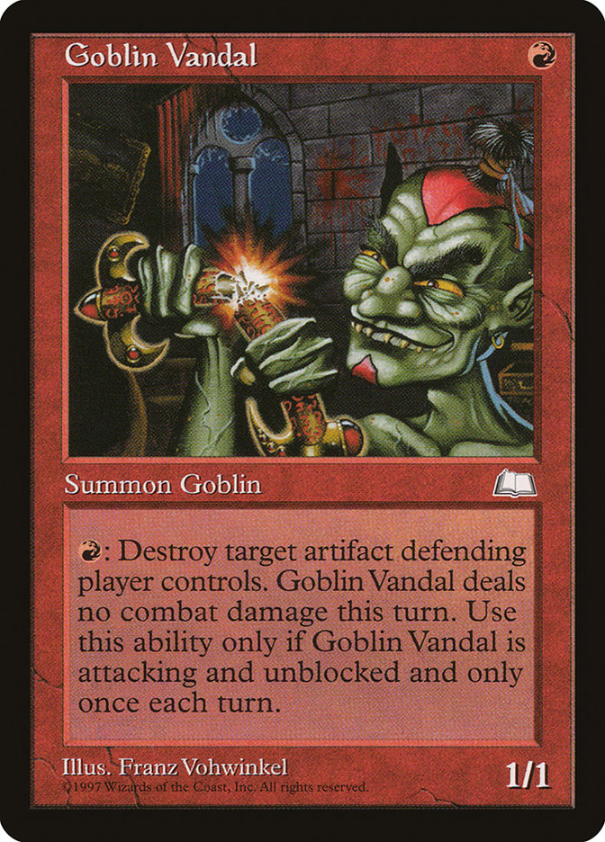 Goblin Vandal [Weatherlight] | Yard's Games Ltd