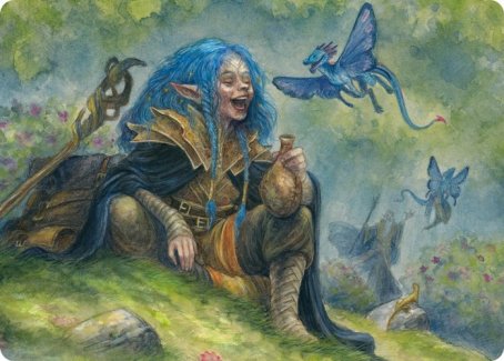 Feywild Trickster Art Card [Dungeons & Dragons: Adventures in the Forgotten Realms Art Series] | Yard's Games Ltd