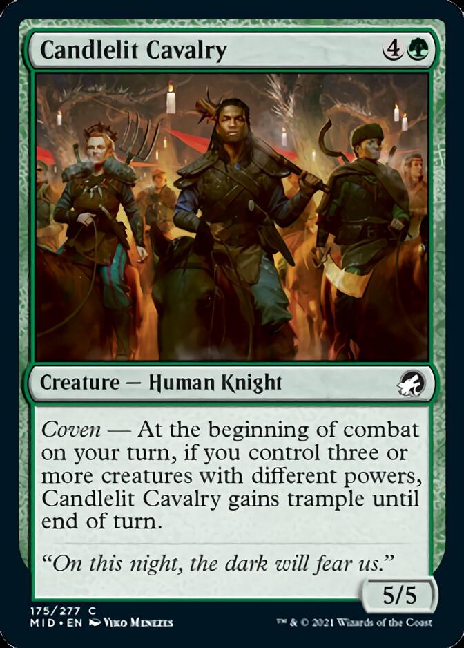 Candlelit Cavalry [Innistrad: Midnight Hunt] | Yard's Games Ltd