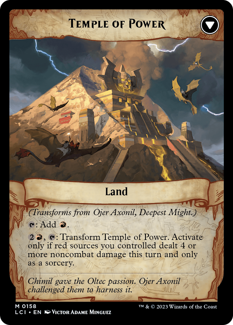 Ojer Axonil, Deepest Might // Temple of Power [The Lost Caverns of Ixalan] | Yard's Games Ltd