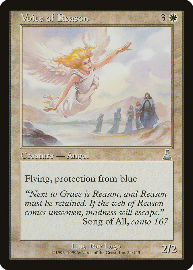 Voice of Reason [Urza's Destiny] | Yard's Games Ltd