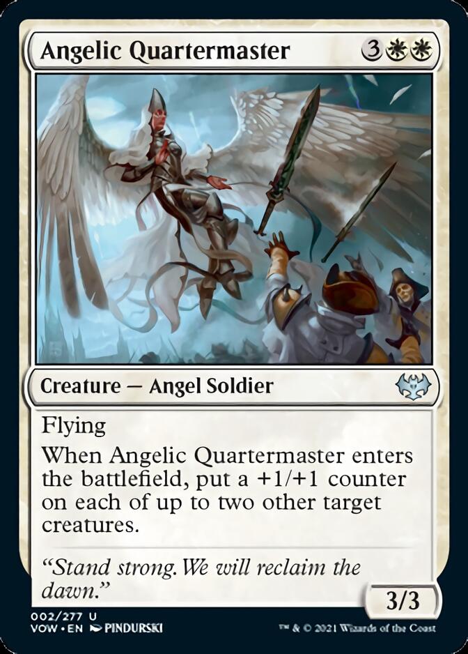 Angelic Quartermaster [Innistrad: Crimson Vow] | Yard's Games Ltd