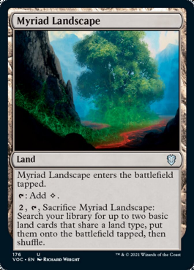 Myriad Landscape [Innistrad: Crimson Vow Commander] | Yard's Games Ltd