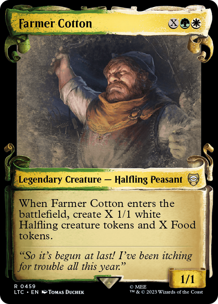 Farmer Cotton [The Lord of the Rings: Tales of Middle-Earth Commander Showcase Scrolls] | Yard's Games Ltd