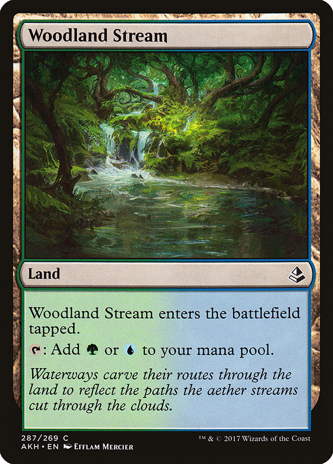 Woodland Stream [Amonkhet] | Yard's Games Ltd