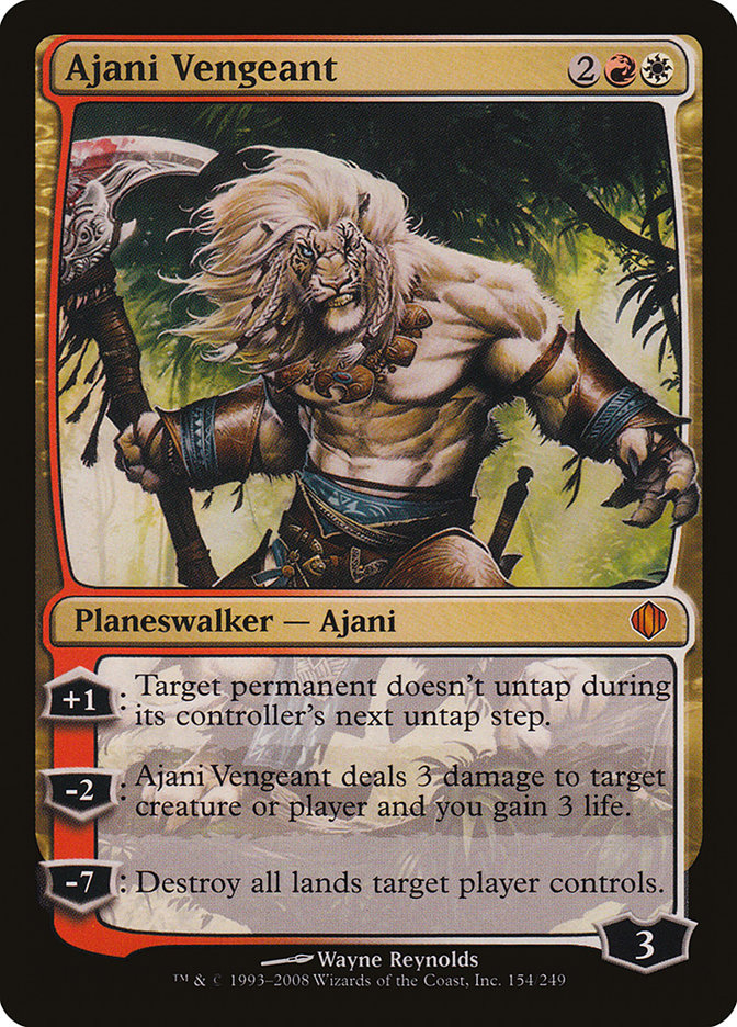 Ajani Vengeant [Shards of Alara] | Yard's Games Ltd