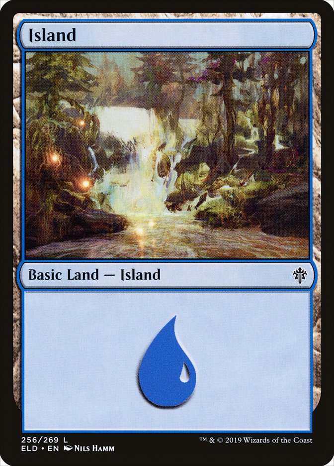 Island (256) [Throne of Eldraine] | Yard's Games Ltd