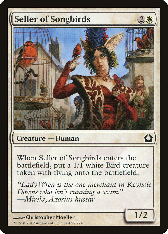 Seller of Songbirds [Return to Ravnica] | Yard's Games Ltd