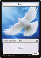 Bird // Cat Double-Sided Token [Phyrexia: All Will Be One Commander Tokens] | Yard's Games Ltd