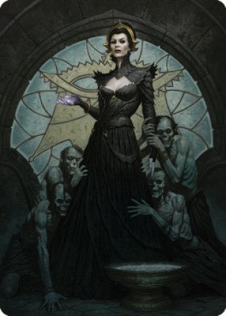 Liliana of the Veil Art Card [Dominaria United Art Series] | Yard's Games Ltd