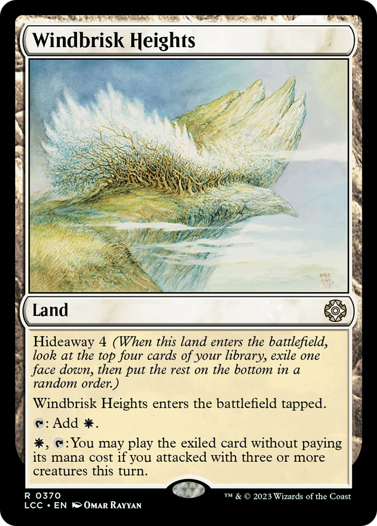 Windbrisk Heights [The Lost Caverns of Ixalan Commander] | Yard's Games Ltd