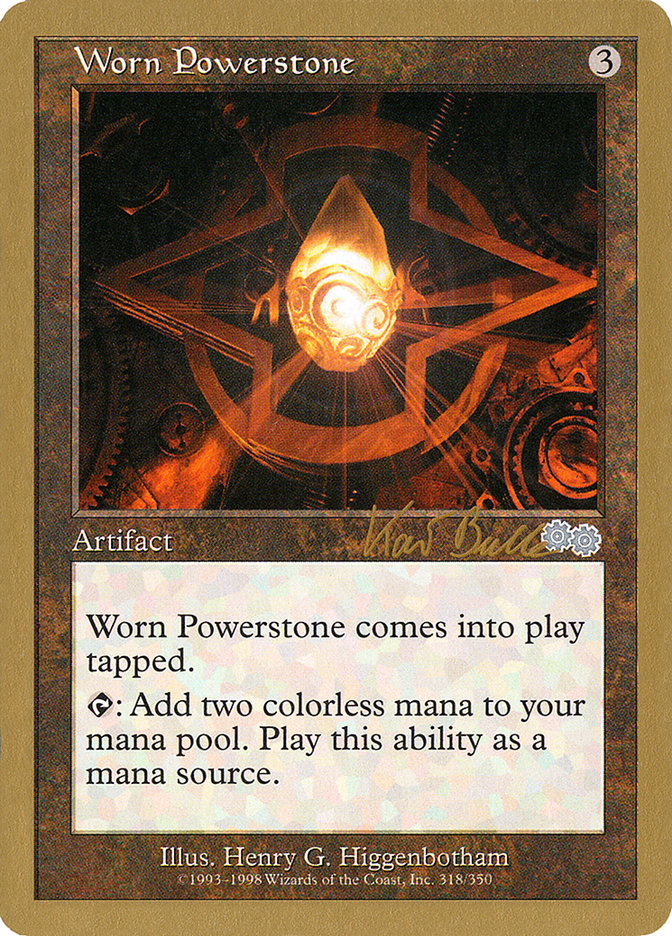 Worn Powerstone (Kai Budde) [World Championship Decks 1999] | Yard's Games Ltd