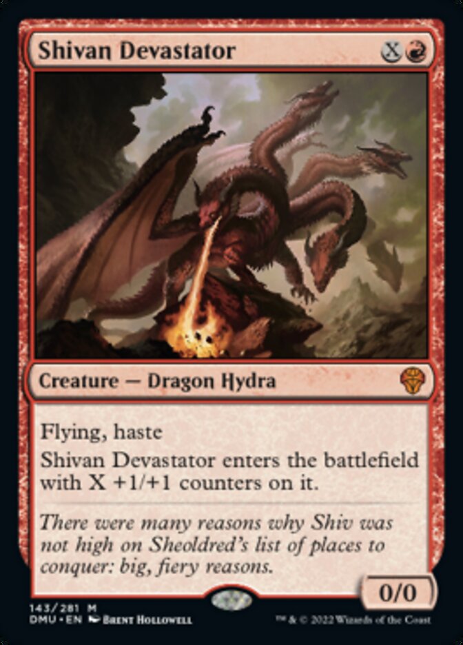 Shivan Devastator [Dominaria United] | Yard's Games Ltd