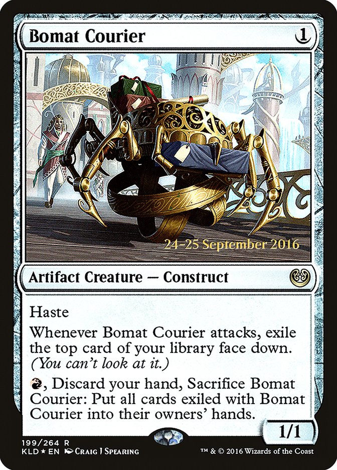 Bomat Courier [Kaladesh Prerelease Promos] | Yard's Games Ltd