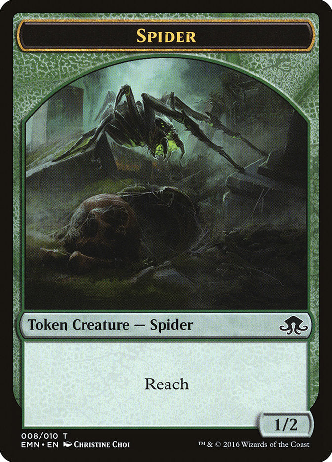 Spider Token [Eldritch Moon Tokens] | Yard's Games Ltd