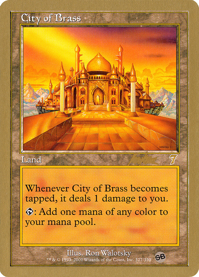 City of Brass (Brian Kibler) (SB) [World Championship Decks 2002] | Yard's Games Ltd