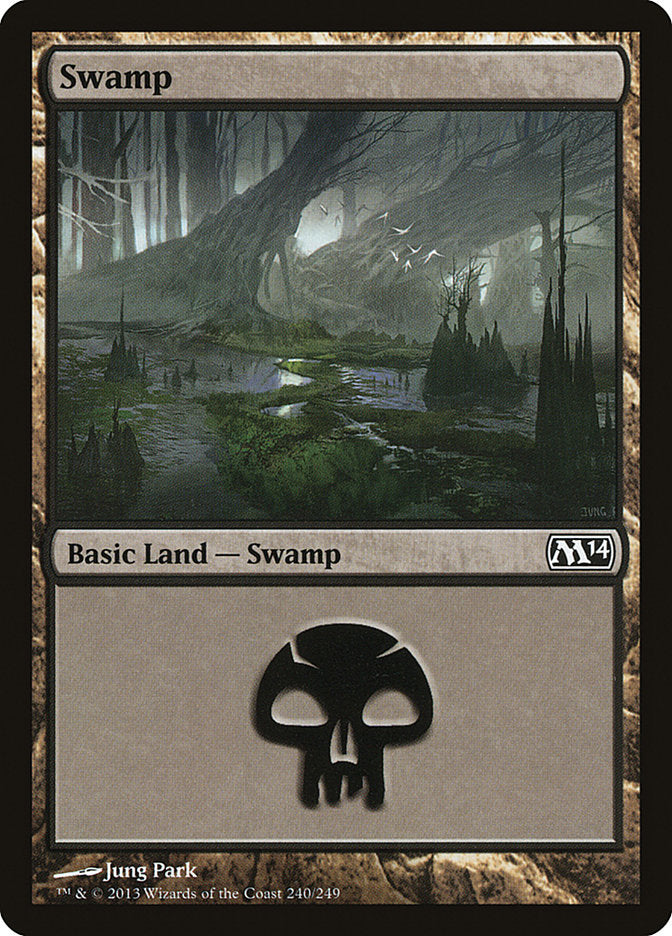 Swamp (240) [Magic 2014] | Yard's Games Ltd