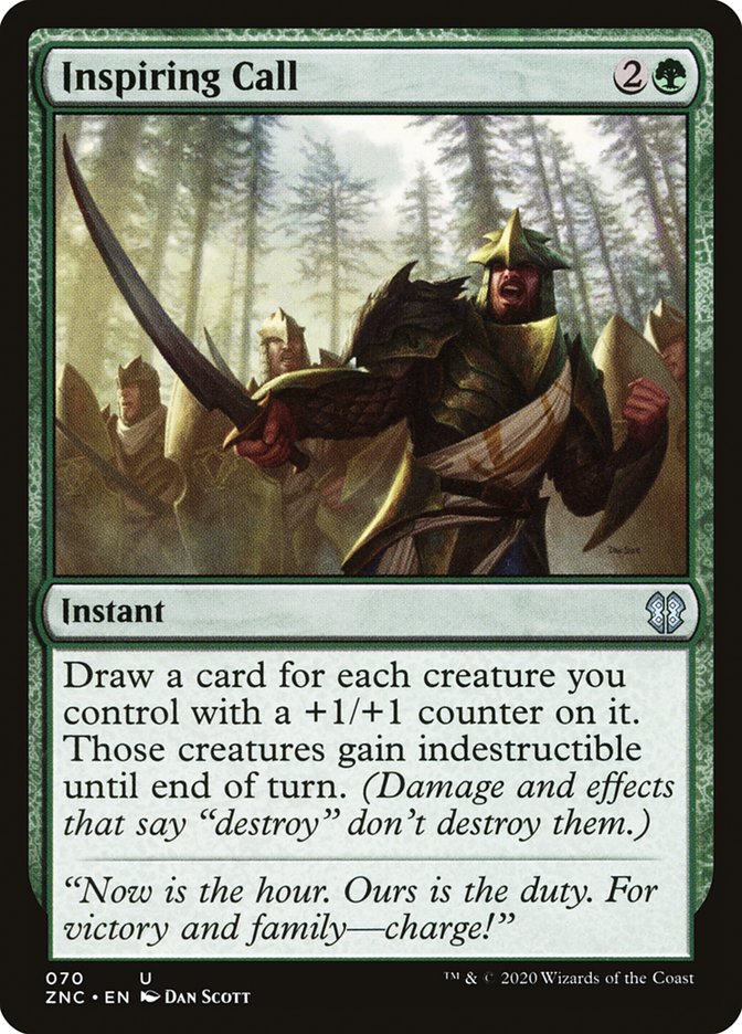 Inspiring Call [Zendikar Rising Commander] | Yard's Games Ltd