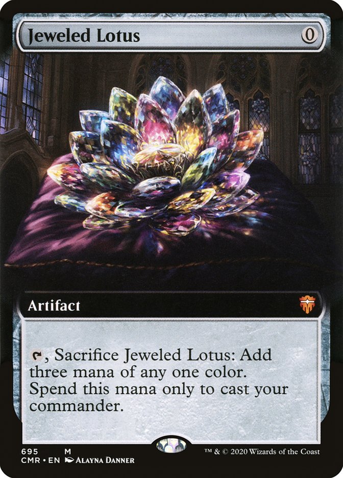 Jeweled Lotus (Extended Art) [Commander Legends] | Yard's Games Ltd