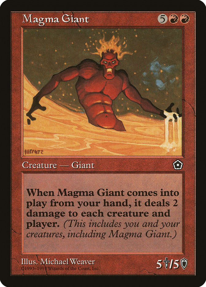 Magma Giant [Portal Second Age] | Yard's Games Ltd