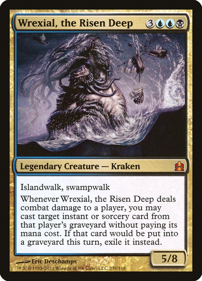 Wrexial, the Risen Deep [Commander 2011] | Yard's Games Ltd