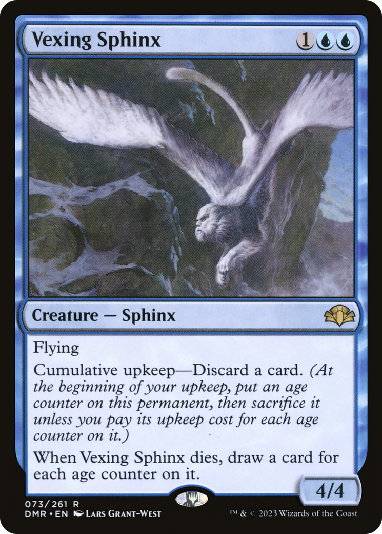 Vexing Sphinx [Dominaria Remastered] | Yard's Games Ltd