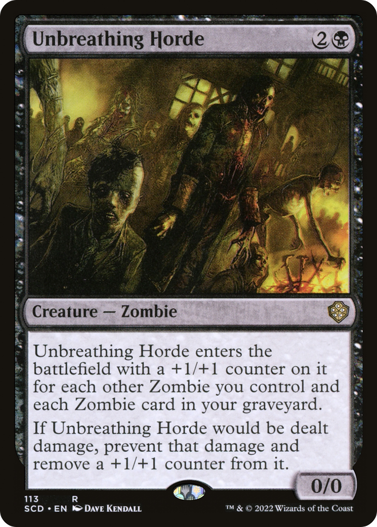 Unbreathing Horde [Starter Commander Decks] | Yard's Games Ltd