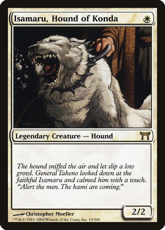 Isamaru, Hound of Konda [Champions of Kamigawa] | Yard's Games Ltd