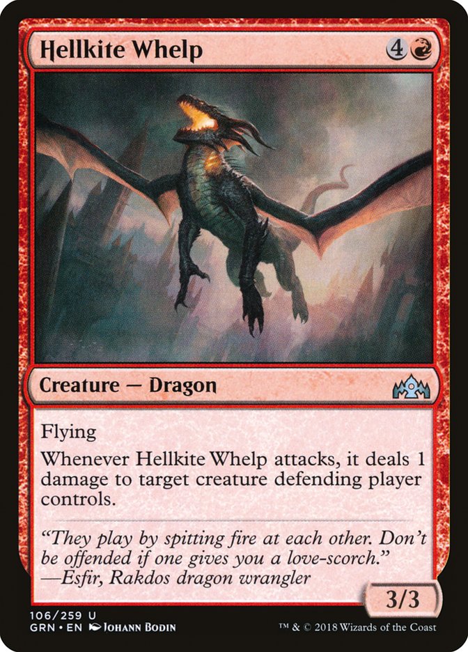 Hellkite Whelp [Guilds of Ravnica] | Yard's Games Ltd