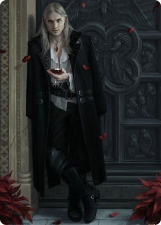 Sorin the Mirthless 1 Art Card [Innistrad: Crimson Vow Art Series] | Yard's Games Ltd