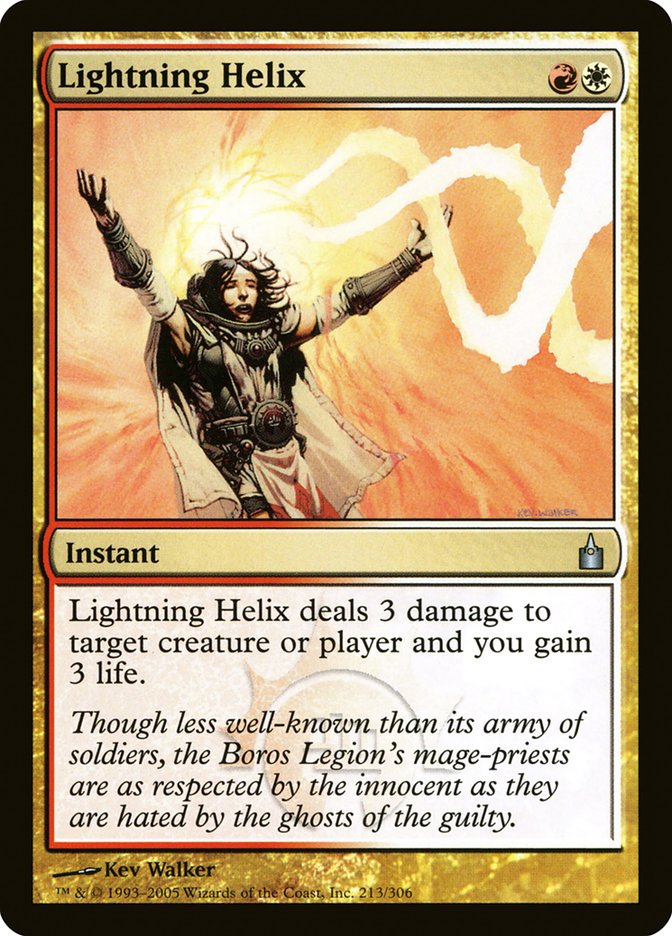 Lightning Helix [Ravnica: City of Guilds] | Yard's Games Ltd