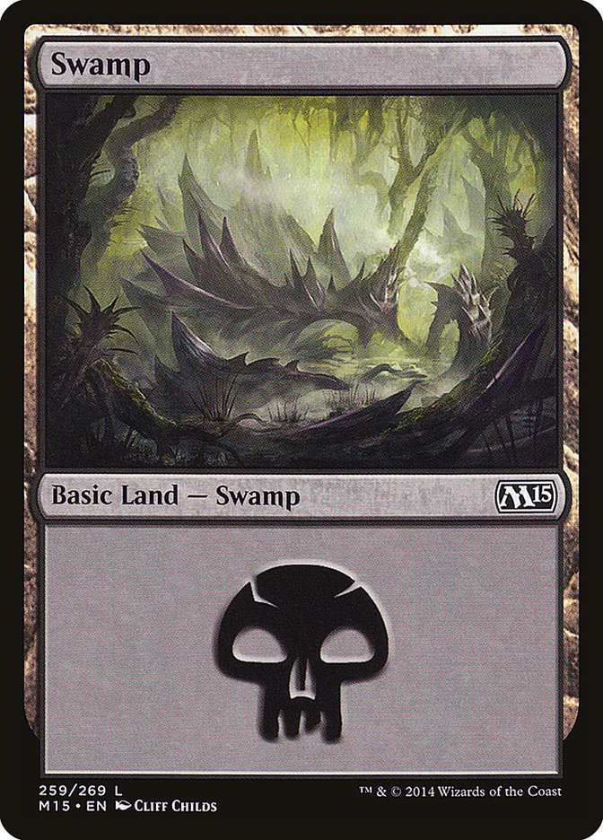 Swamp (259) [Magic 2015] | Yard's Games Ltd